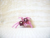 Vintage Pink Rhinestones Brooch 43020