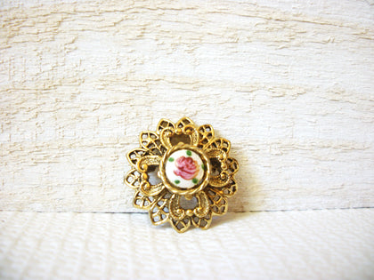 Vintage Smaller Flower Brooch 43020