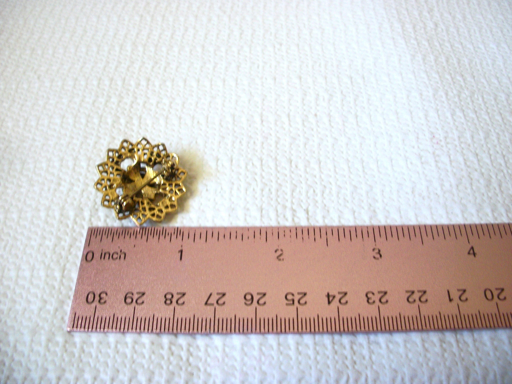 Vintage Smaller Flower Brooch 43020