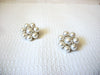 JAPAN 1950s Glass Pearl Earrings 43020