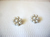 JAPAN 1950s Glass Pearl Earrings 43020