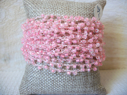 Vintage Pink Hand Crafted Bracelet 42920