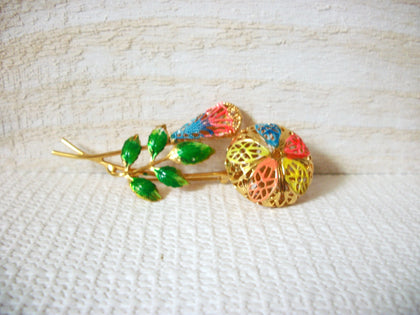 Colorful Retro Brooch 43020