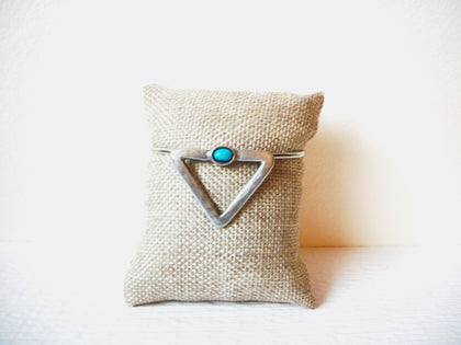 Vintage Southwestern Turquoise Stone Cuff Bracelet 111420