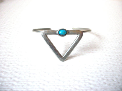 Vintage Southwestern Turquoise Stone Cuff Bracelet 111420