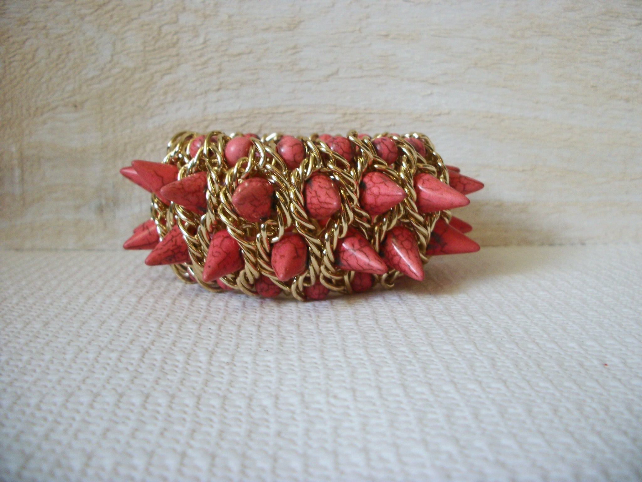 Massive Brutalism Spike Stone Bracelet 50120