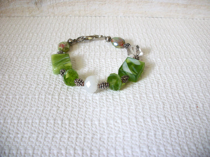 Retro Green Glass Bracelet 42920