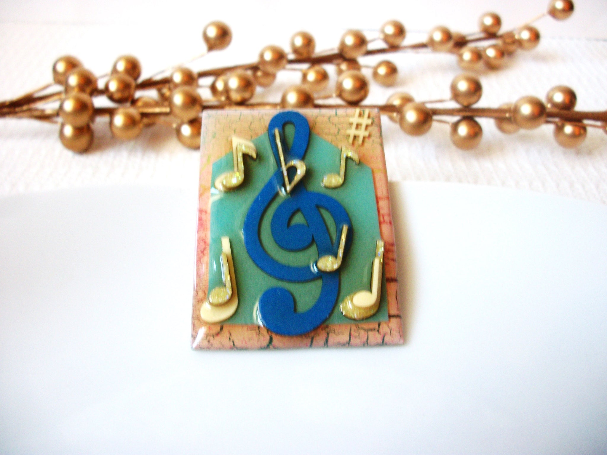 RARE Lucinda Music Pins, Designs By Lucinda 41517