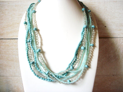 Vintage Glass Necklace 50120