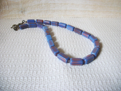Vintage Pottery Glass Necklace 50120