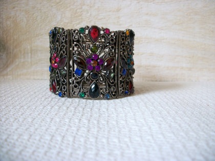 Vintage Rhinestones Cuff Bracelet 50120