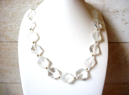 Vintage Lucite Necklace 50220
