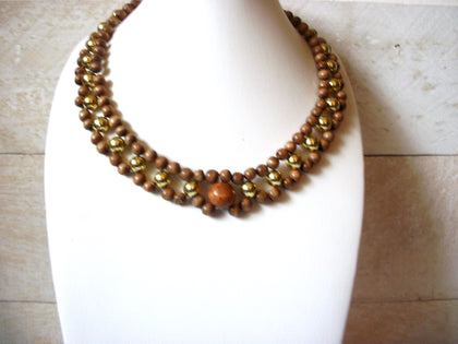 Vintage Wood Necklace 50220