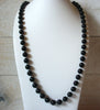 Vintage 30 Inch Black Necklace 50220