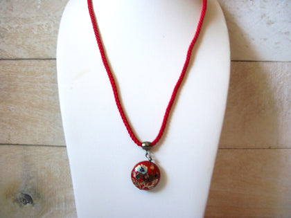 Vintage Cloisonne Necklace 50220