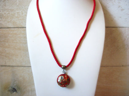 Vintage Cloisonne Necklace 50220