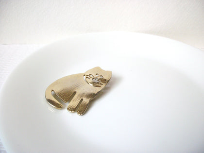 Vintage 1950s Cat Brooch Pin 111520