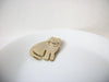 Vintage 1950s Cat Brooch Pin 111520