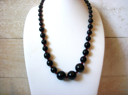Retro Black Necklace 50220