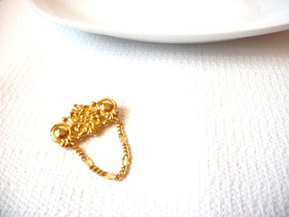 Vintage LC Stamped Brooch Pin 41517