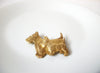 Vintage 1950s Schnauzer Dog Brooch Pin 111520