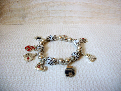 Silver Toned Charms Bracelet 50320