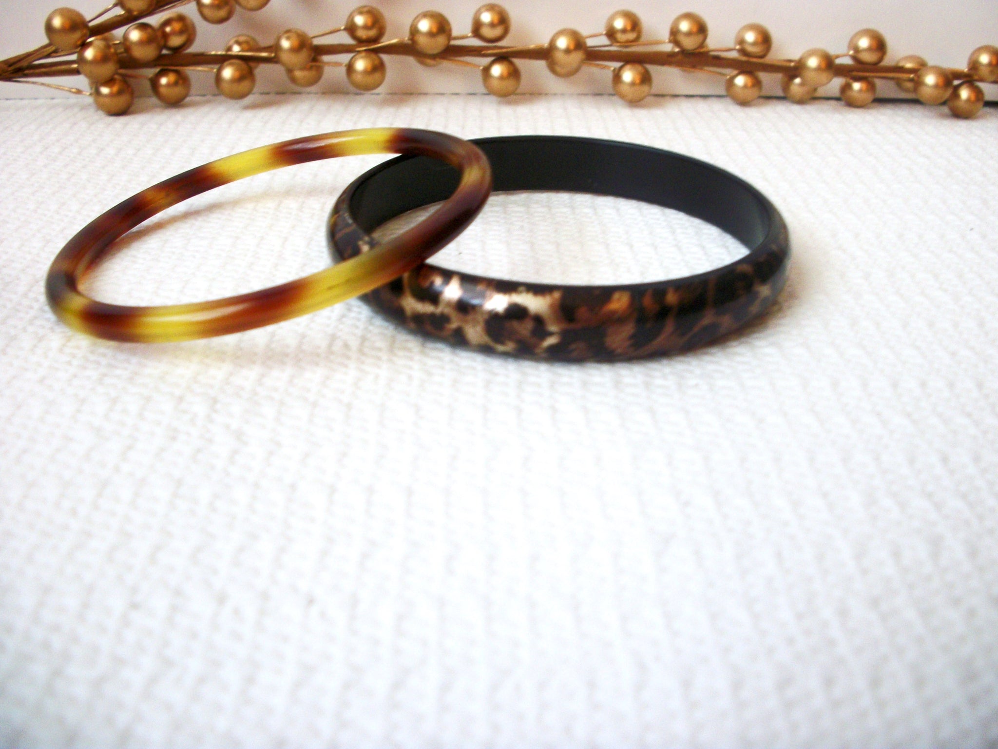 Retro 2X Animal Print Bangles 71116