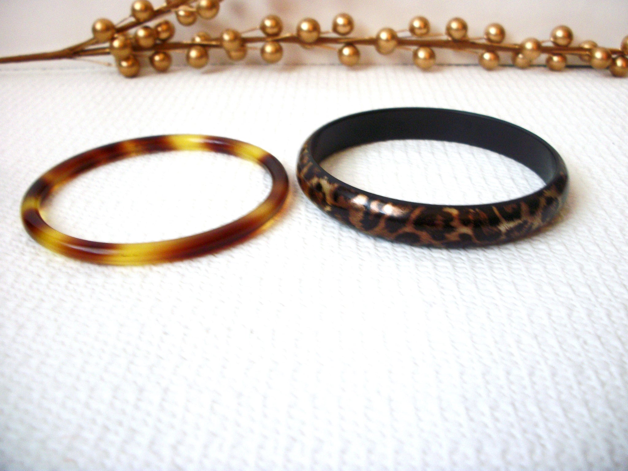 Retro 2X Animal Print Bangles 71116