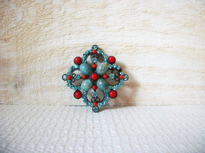 Maltese Bejeweled Brooch 5020