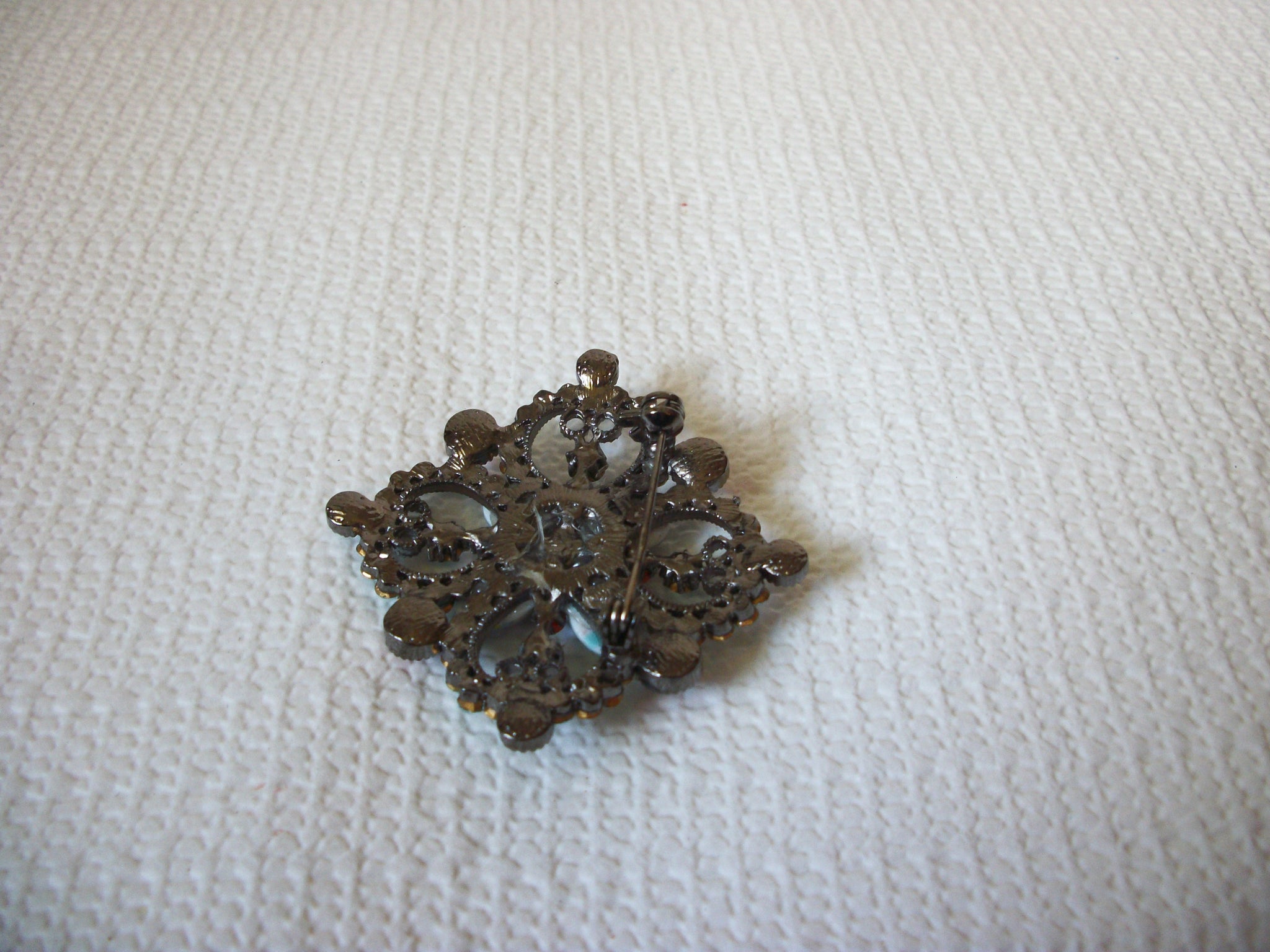 Maltese Bejeweled Brooch 5020