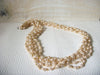 Vintage Simulated Pearl Necklace 50320