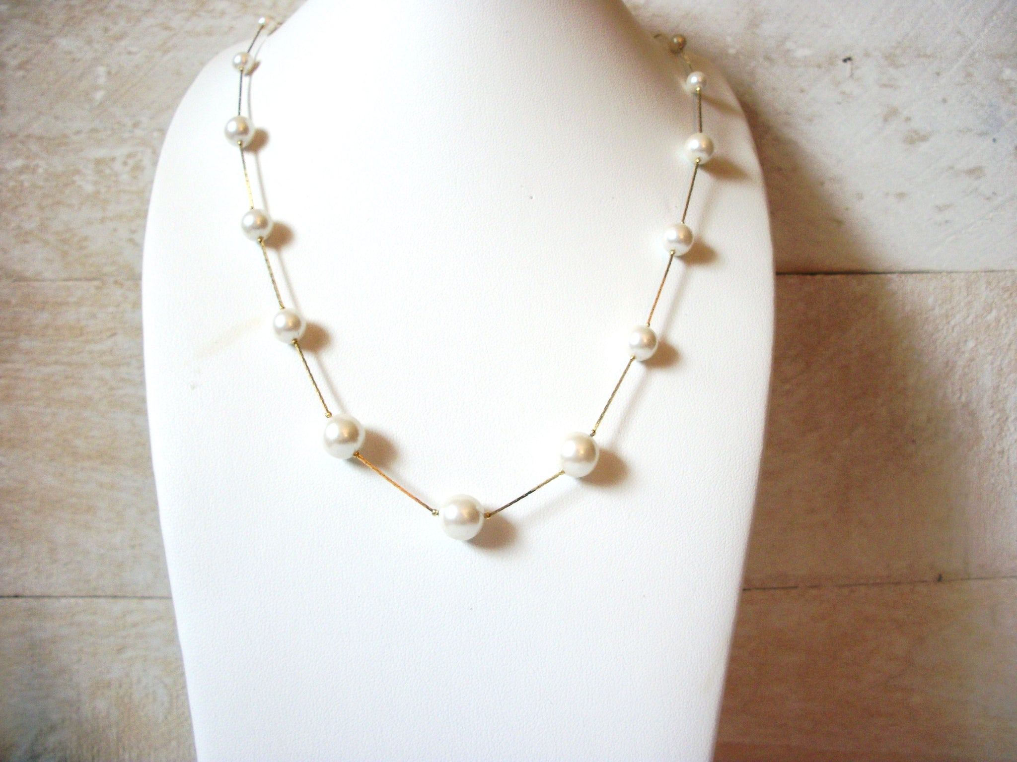 Dainty JAPAN Simulated Pearl Necklace 50420