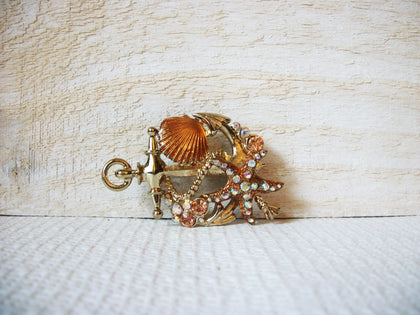 Vintage 1950s Rhinestones Brooch 50420