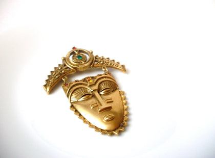 Vintage AVON Tribal Brooch 111520