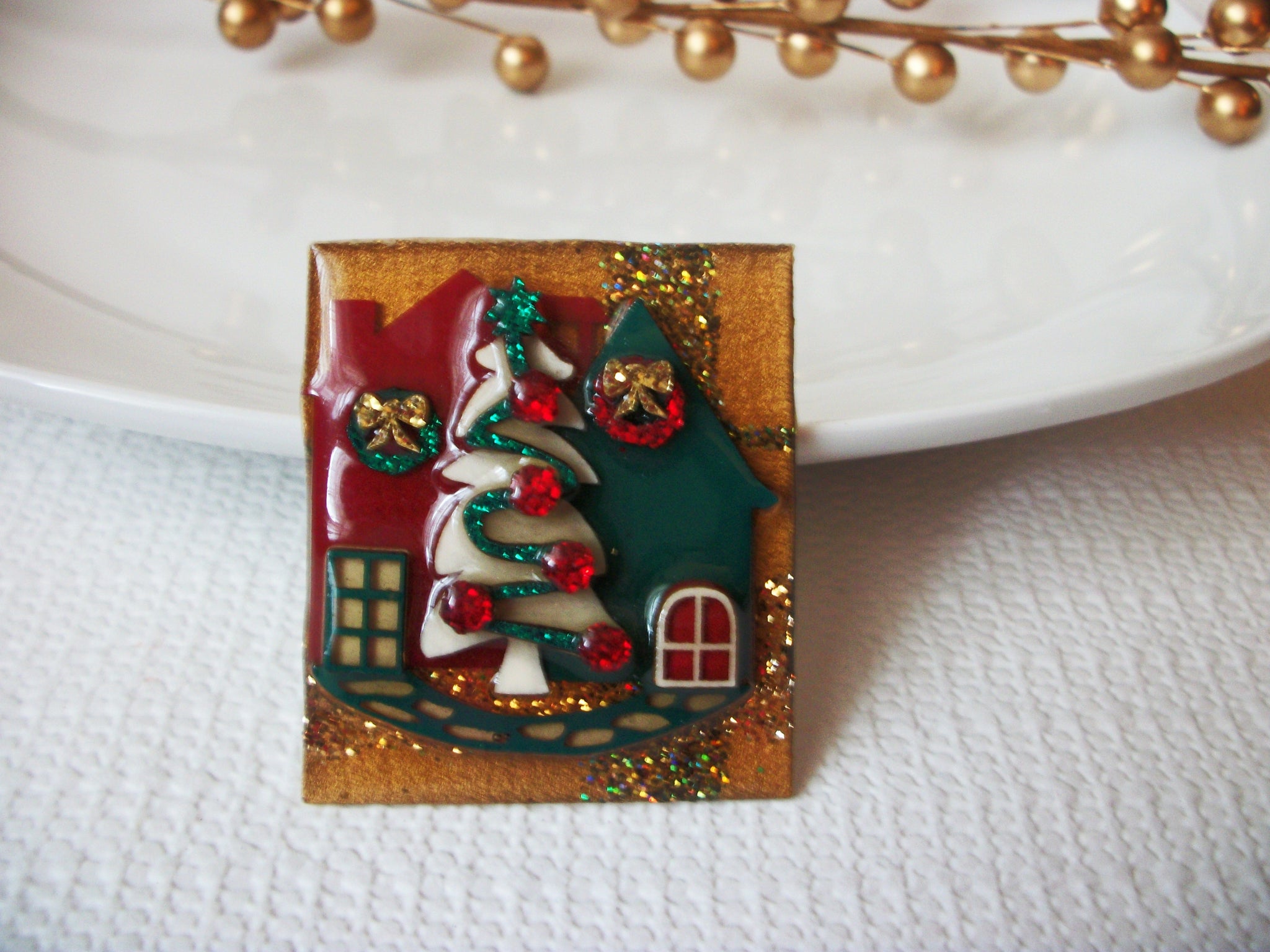 Rare Lucinda House Pins Christmas Pins 71116