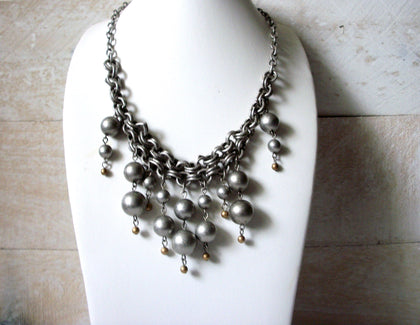 Retro Dangling Beads Necklace 50420