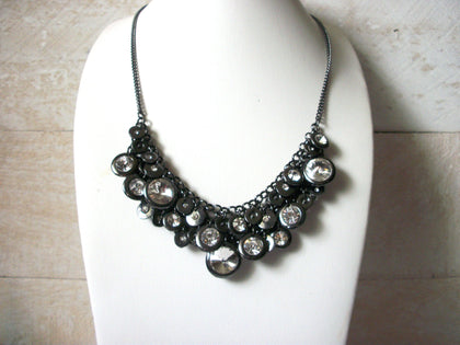 Retro Rhinestones Cluster Necklace 50420
