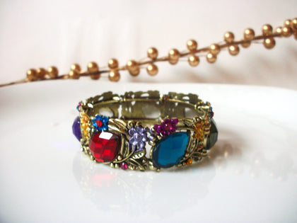 Vintage Colorful Clamp Bracelet Bangle 71116