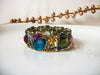 Vintage Colorful Clamp Bracelet Bangle 71116