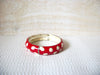 Retro Red White Dots Bracelet 50420