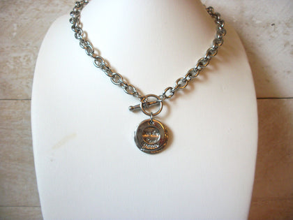 Retro Silver Link Necklace 50520