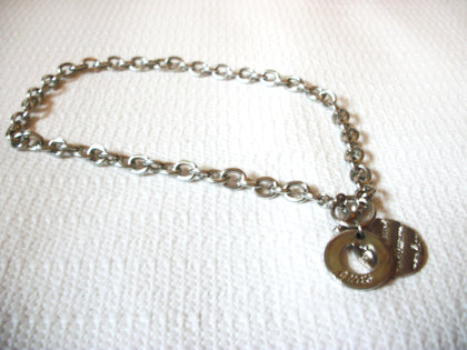 Retro Silver Link Necklace 50520