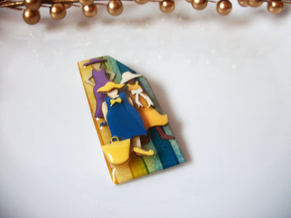 Rare Lucinda Woman People Pins 71416  l