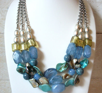 Retro NY Company Necklace 50520