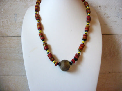 African Trade Beads Necklace 50620