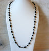Retro Long Black Beads Necklace 50620