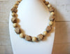 Retro Natural Wood Necklace 50620