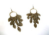 Vintage Brass Dangle Earrings 111520