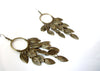 Vintage Brass Dangle Earrings 111520