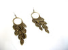 Vintage Brass Dangle Earrings 111520